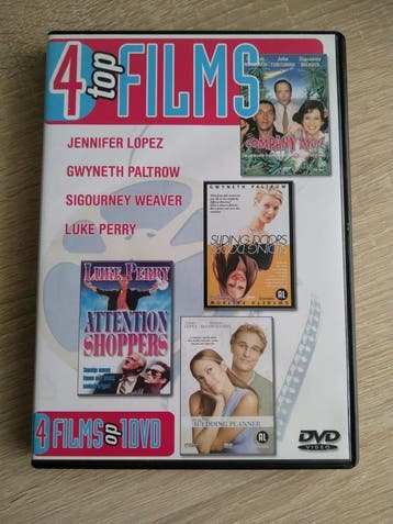 DVD - 4 Top Films, Alle leeftijden, Verzenden, Gebruikt, Overige gebieden