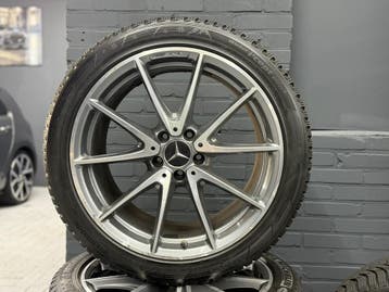 Originele AMG velgen Mercedes-Benz E-KLASSE Winterset 19, 19 inch, Gebruikt, 295 mm, Banden en Velgen