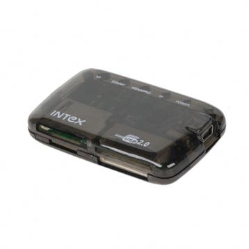 24-in-1 Cardreader Ultra Slim USB2.0 - Zwart, Ophalen of Verzenden, Nieuw