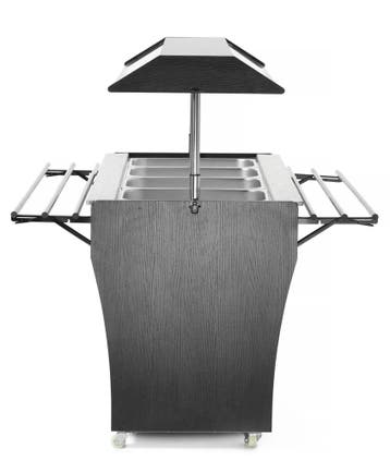 Arktic Gekoeld Buffet | Hout/RVS | 4x GN 1/1 | +2°C/+10°C |, Ophalen of Verzenden, Nieuw