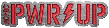 AC/DC - PWR UP - ijzeren pin officiële merchandise, Ophalen of Verzenden, Nieuw, Kleding
