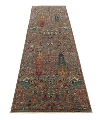 Designer tapijt - Lebensbaum - Meesterwerk - Loper - 293 cm, Nieuw