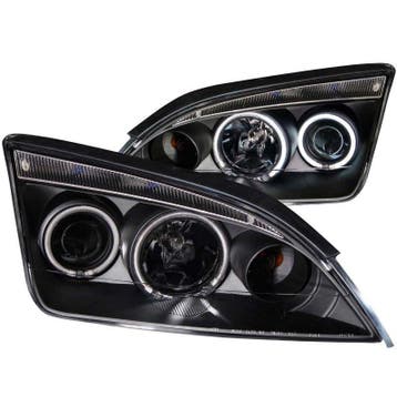 ANZO 2005-2007 Ford Focus Projector Headlights w/ Halo Black, Ophalen of Verzenden, Nieuw