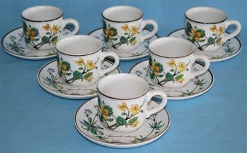 Villeroy & Boch - Botanica Espresso - Koffieservies (6) -