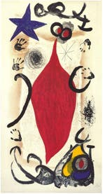 Joan Miro (1893-1983) - La Grande écaillère
