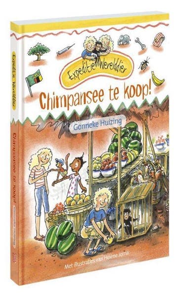 Expeditie werelddier 2 -   Chimpansee te koop, Boeken, Ophalen of Verzenden, Nieuw