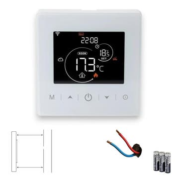 WiFi Opbouw Thermostaat Touch | App en Statistieken, Verzenden, Slimme thermostaat, Nieuw
