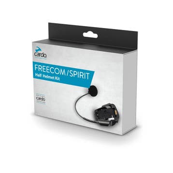 Half Helmet Kit Freecom X/Spirit Communicatiesysteem Cardo, Motoren, Verzenden, Nieuw met kaartje