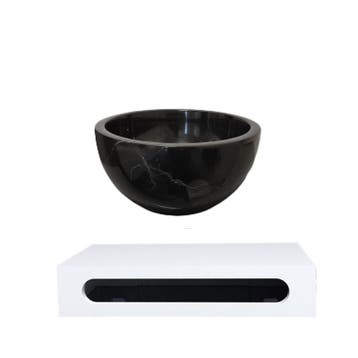 Sani Royal Black Emperador Marmer Fonteinkom met, Nieuw