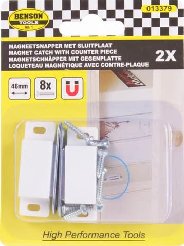 2 Delige Magneetsnapper Met Schroefjes - magneet Snapper - K, Ophalen of Verzenden, Nieuw
