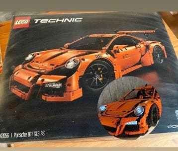 Lego Set - Technic - 42056 Porsche 911 GT3 RS mit Licht, Kinderen en Baby's, Speelgoed | Duplo en Lego, Nieuw