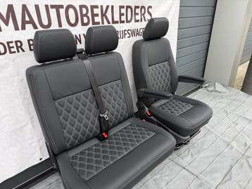 Stoel en Bank voor Transporter T5 T6  met zwart leder, Auto-onderdelen, Ophalen, Nieuw, Renault
