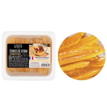 Patis Decor Gekonfijte Citroenschil Reepjes 145g, Verzenden, Nieuw