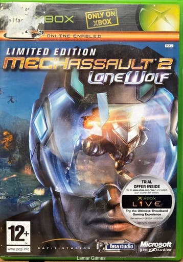 Limited edition MechAssault 2 : Lonewolf zonder boekje (xbox, Spelcomputers en Games, Games | Xbox Original, Ophalen of Verzenden