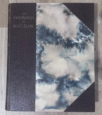 Robert Perret - Les panoramas du Mont Blanc - 1929, Antiek en Kunst, Antiek | Boeken en Bijbels