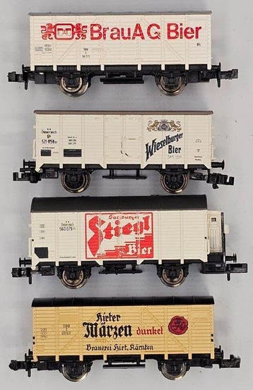 Roco, Fleischmann N - 25934, 25330, 8349K, 8341 - Modeltrein, Nieuw