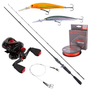 Ultimate Chikara Baitcaster Twitchbait Set, Verzenden, Nieuw