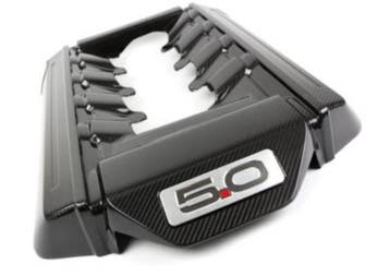 Carbon engine cover Ford Mustang, Verzenden