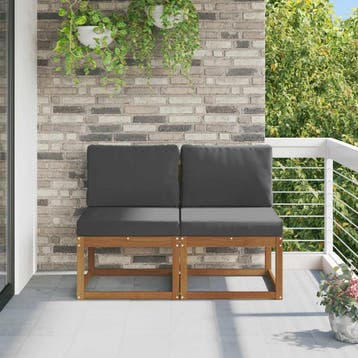 Tuinmeubilair Acaciahout - 2 Stuks | 30% Korting, Tuin en Terras, Ophalen of Verzenden, Nieuw, Hout