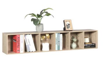 Boekenkast met 6 Vakken – Smalle Moderne Opbergkast, Huis en Inrichting, Kasten | Boekenkasten, Verzenden, Nieuw