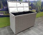 Kussenbox groot 167x70xH106 cm wit grijs, Ophalen of Verzenden, Nieuw