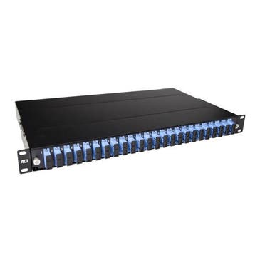 Glasvezel patchpaneel OS2 (SC, Duplex, 19 inch, 1U), Verzenden, Nieuw