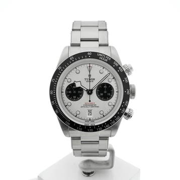 Tudor Black Bay Chronograph 79360N-0002; Automatisch here..., Ophalen of Verzenden, Zo goed als nieuw, Staal, Overige merken