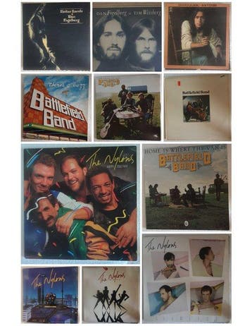 Dan Fogelberg, Battlefield Band, The NYlons - 11x Albums -, Nieuw in verpakking
