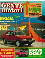 1983 GENTE MOTORI MAGAZINE 10 ITALIAANS, Nieuw, Author