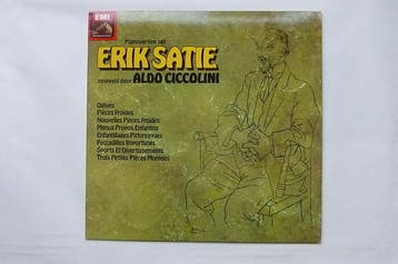 Erik Satie - Aldo Ciccolini (LP), Ophalen of Verzenden, Zo goed als nieuw
