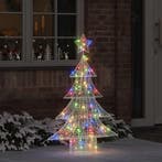 vidaXL Kerstboom met 100 LED Multikleur 120 cm Acryl, Diversen, Verzenden, Nieuw