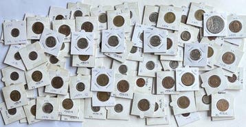 België. Albert II. Lot 90 stuks (Zonder minimumprijs), Postzegels en Munten, Munten | Nederland