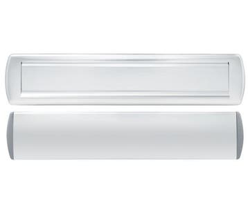 AXA binnen/buiten briefplaat Curve Plus aluminium F1, Verzenden, Nieuw