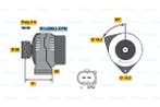 Dynamo / Alternator MERCEDES-BENZ CLK (240,320,CLK 240,CL..., Ophalen of Verzenden, Nieuw
