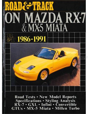 ROAD & TRACK ON MAZDA RX-7 & MX-5 MIATA 1986-1991, Boeken, Nieuw, Mazda, Author