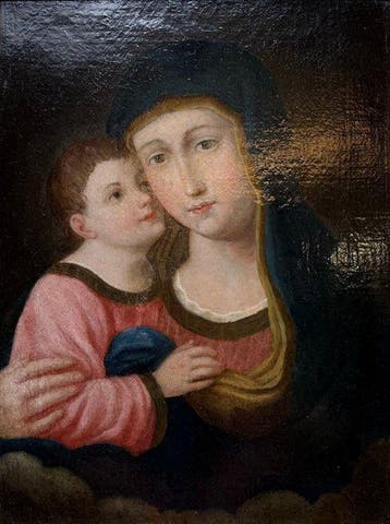 Italiaanse school (XVIII) - Madonna con Bambino