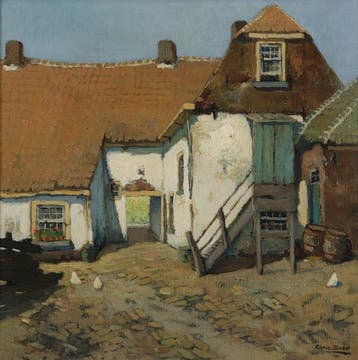 Chris Soer (1882-1961) - Binnenplein