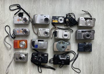 Sony, Samsung, Ricoh, Kodak Vintage Digital & Analog Compact, Nieuw