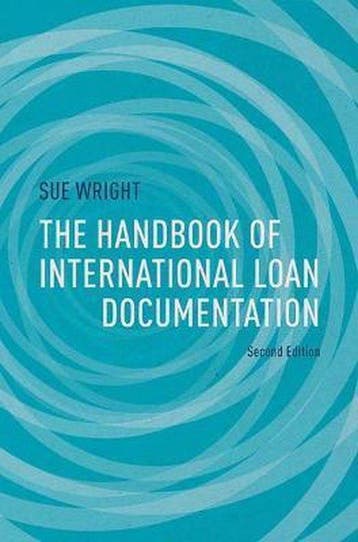Handbook Of International Loan Documenta - Sue Wright, Boeken, Verzenden, Zo goed als nieuw, Sue Wright