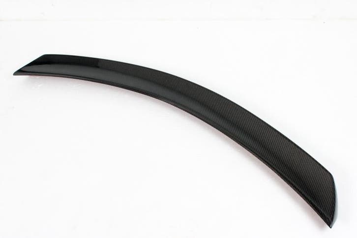 CarbonWorks Koffer Spoiler V Style Carbon Mercedes C-Class, Auto-onderdelen, Carrosserie en Plaatwerk, Nieuw, Achterklep, Ophalen of Verzenden