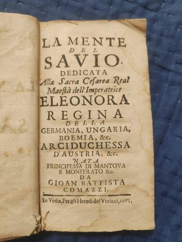 Giovanni Battista Comazzi - La mente del savio - Prima, Antiek en Kunst