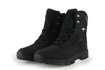 Kangaroos Veterboots in maat 43 Zwart, Kleding | Heren, Schoenen, Verzenden, Zwart, Boots, Zo goed als nieuw