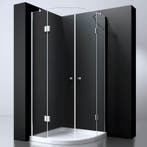 Douchecabine Kwartrond 90X90 Presto. Helder Glas (Badkamer), Doe-het-zelf en Verbouw, Sanitair, Ophalen of Verzenden, Nieuw