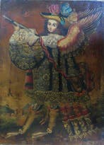 Scuola di Cuzco (XX) - Arcangelo archibugere