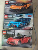 Lego Set - Speed Champions - McLaren, Bugatti & Ferrari –, Nieuw