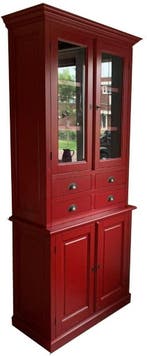 Buffetkast robijnrood Baarn 100 x 230cm, Huis en Inrichting, Ophalen of Verzenden, Nieuw