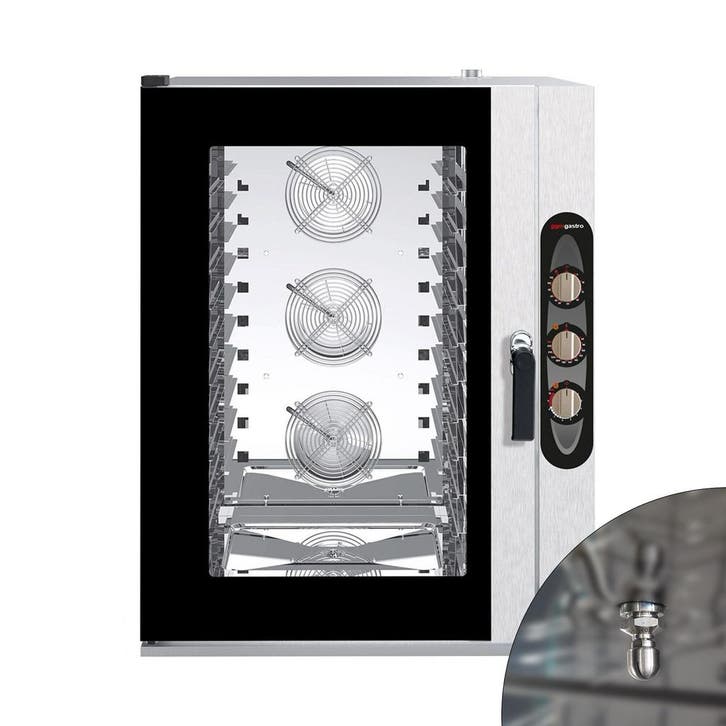 GGM Gastro | Bakkerij-Elektrisch-Combisteamer - Handmatig -, Witgoed en Apparatuur, Ovens, Inbouw, Verzenden