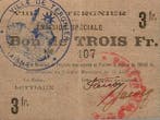 3 Francs France Komitat 02700 – Tergnier – 3-franc-gutsc, Verzenden