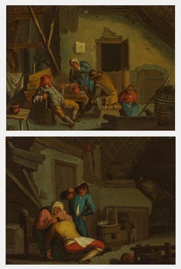 Dutch School (XVII) `Circle of Isaack van Ostade