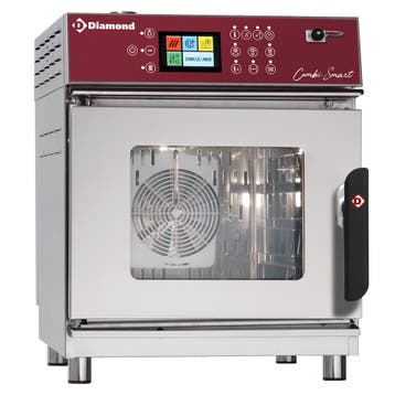 Diamond Hetelucht-/stoomoven | 4 Niveaus 2/3 GN | 230v | Bev, Ophalen of Verzenden, Nieuw in verpakking